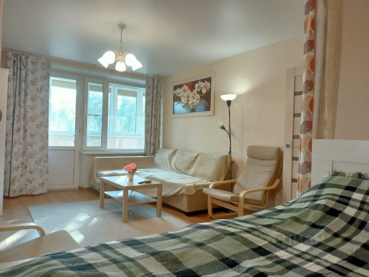 1-комн. квартира, 38 м², 4/16 этаж
