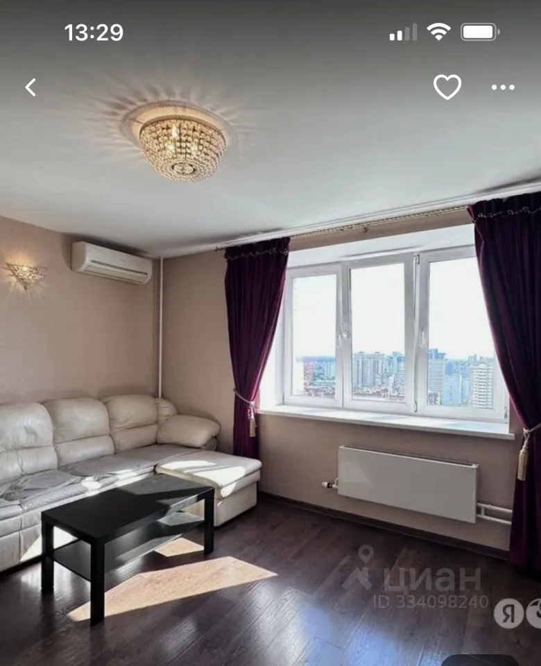 1-комн. квартира, 40 м², 21/22 этаж