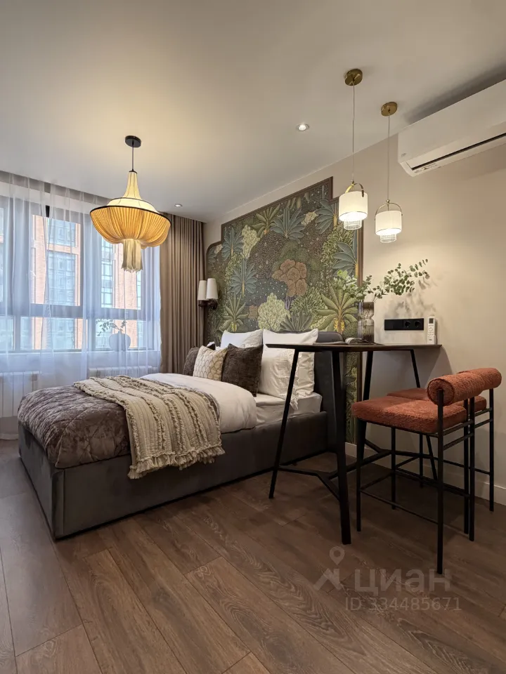 Студия, 24 м², 17/33 этаж