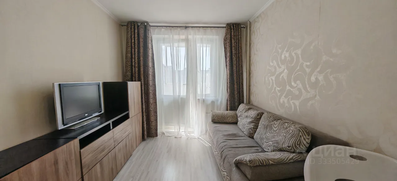 1-комн. квартира, 40,4 м², 12/19 этаж