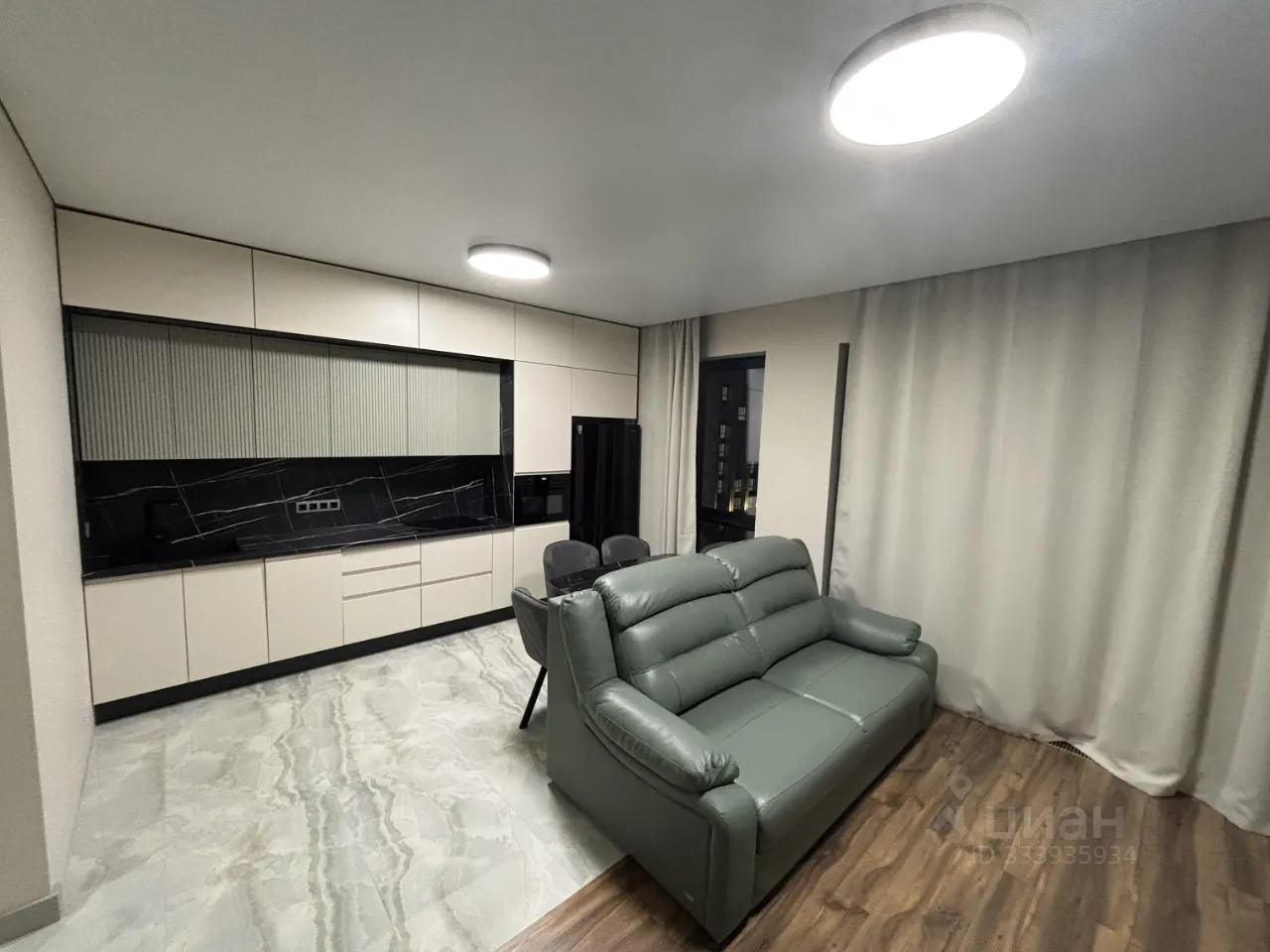 2-комн. квартира, 66 м², 14/48 этаж