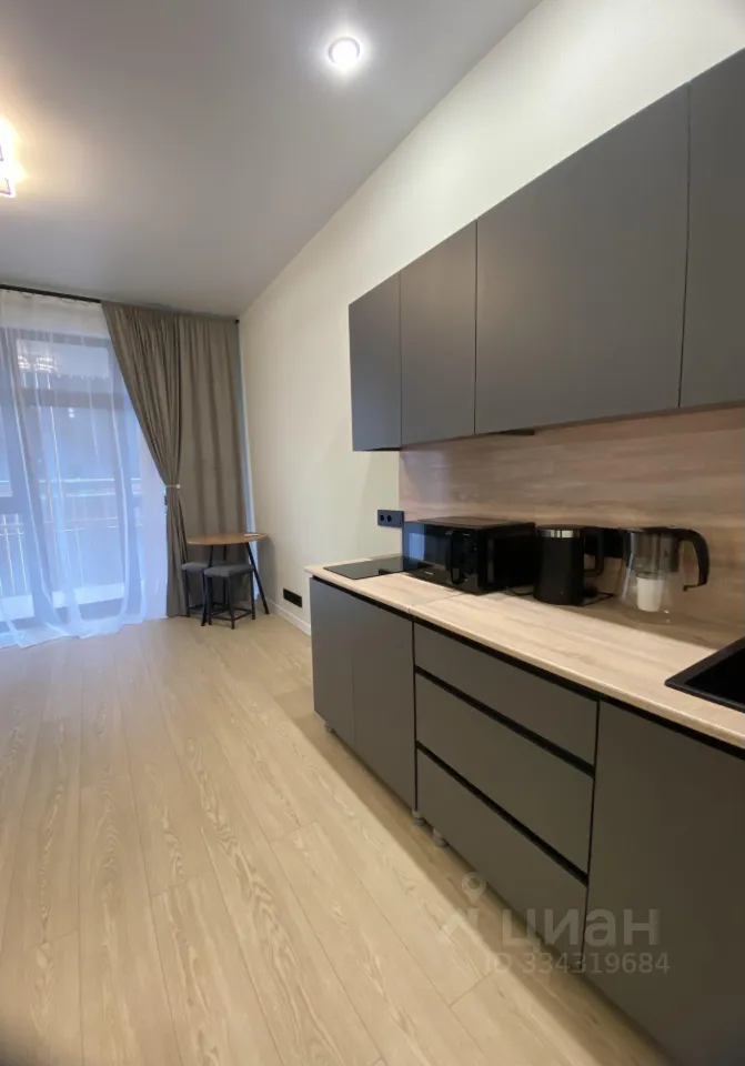 Студия, 33,3 м², 4/15 этаж