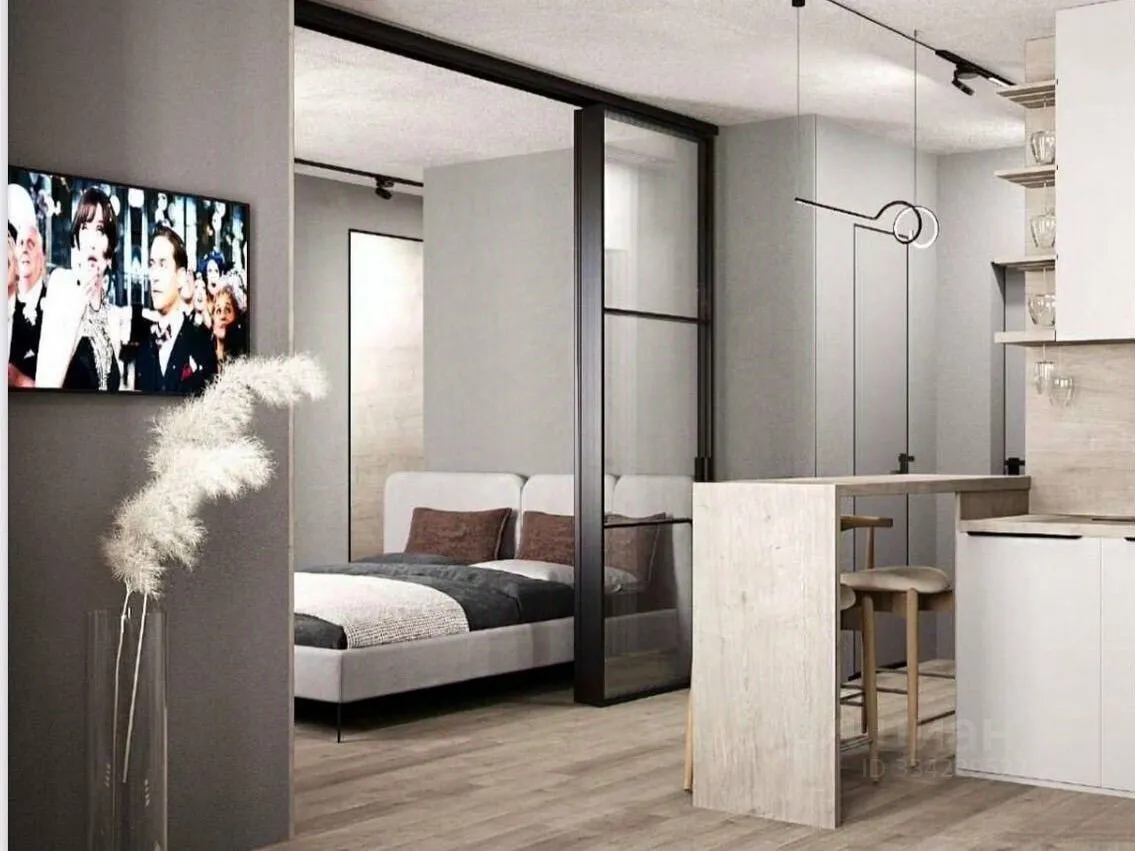 1-комн. квартира, 35 м², 1/4 этаж