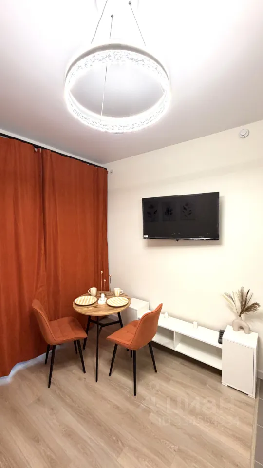 Студия, 20 м², 2/15 этаж
