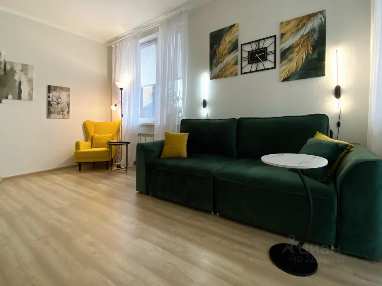 2-комн. квартира, 58,4 м², 20/25 этаж