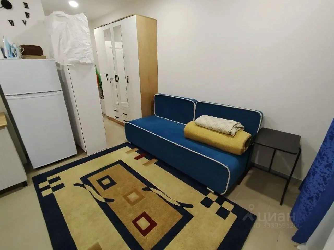 Студия, 18 м², 6/9 этаж