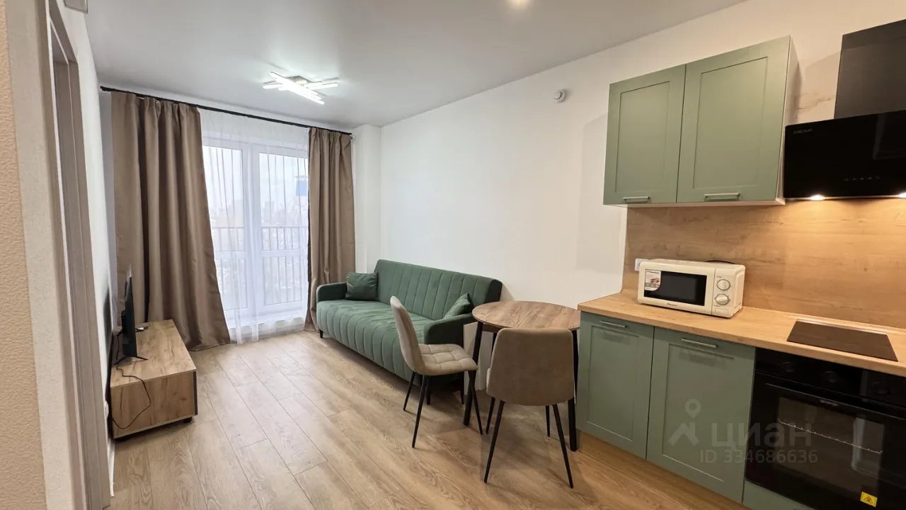 1-комн. квартира, 34 м², 3/38 этаж