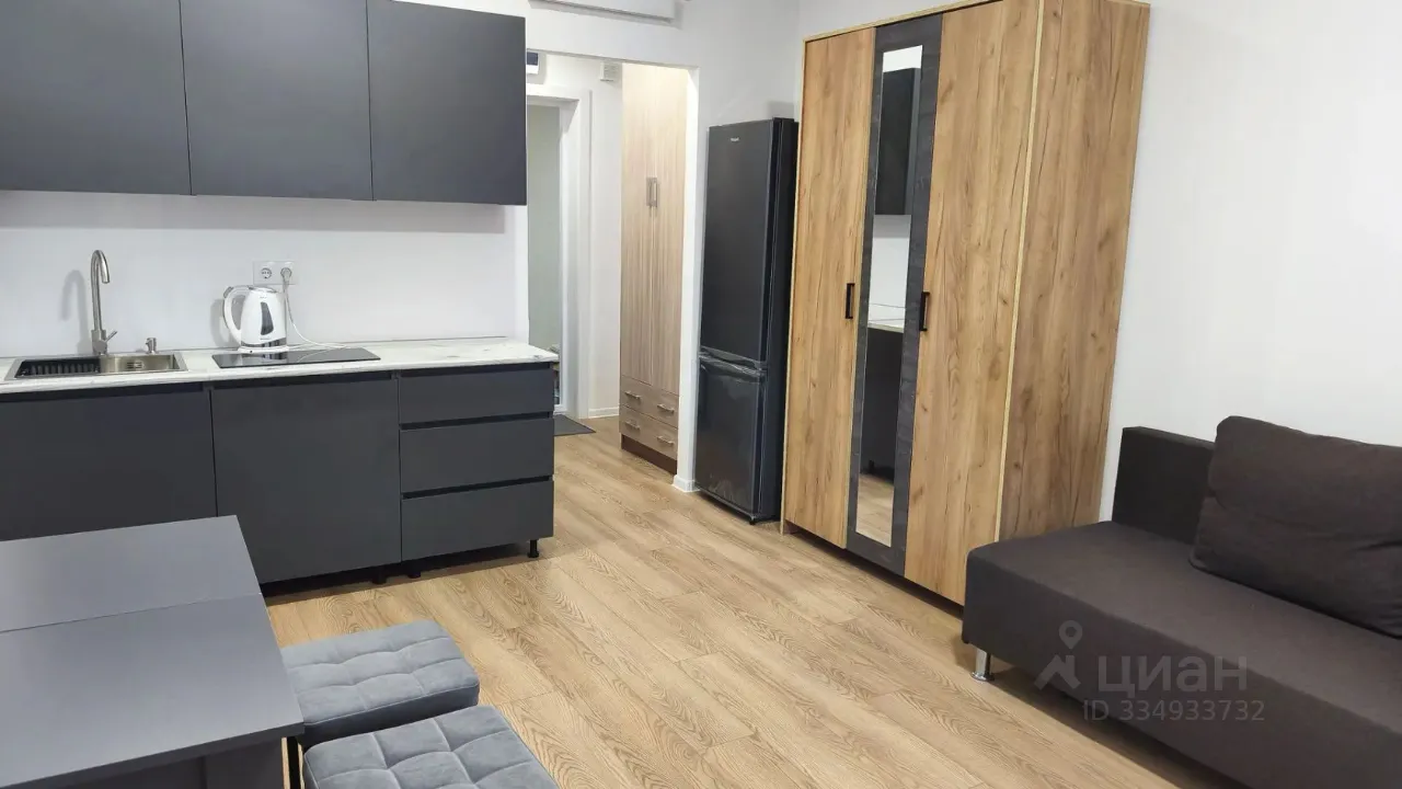 Студия, 19,4 м², 2/16 этаж
