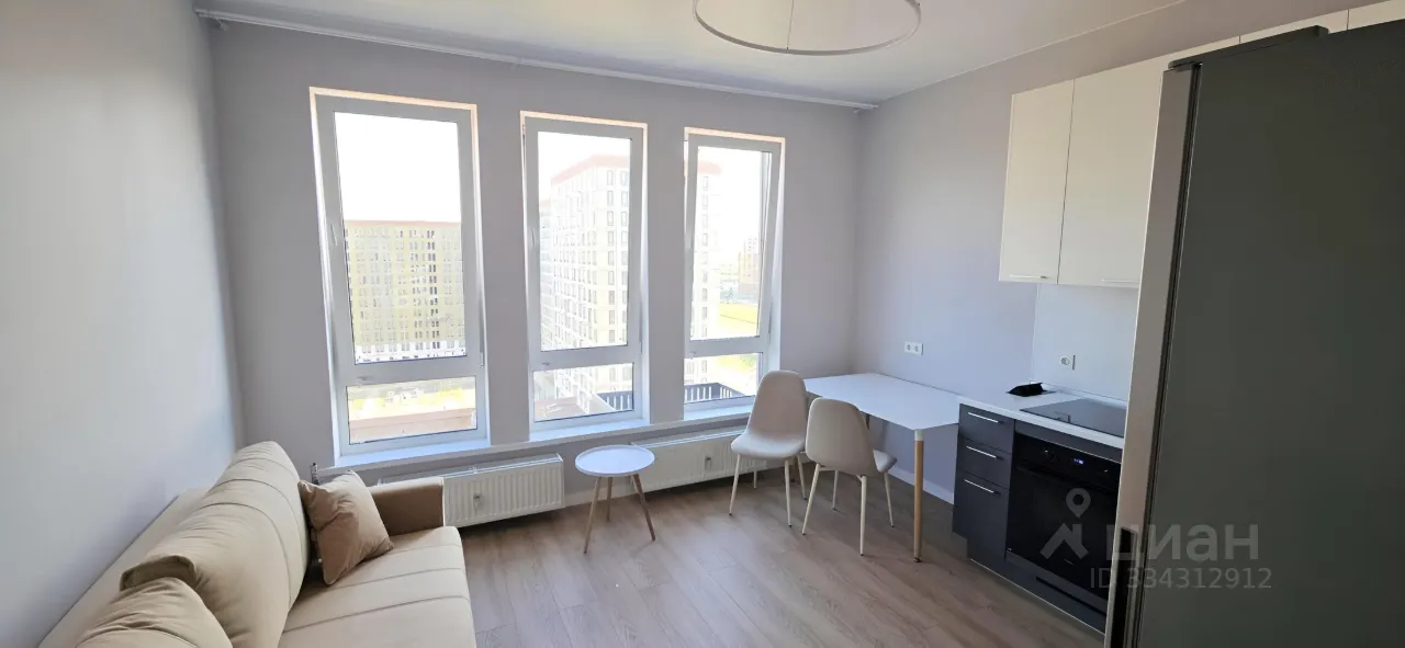 Студия, 23 м², 10/10 этаж
