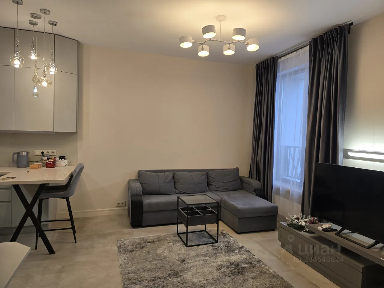 Студия, 39 м², 7/24 этаж