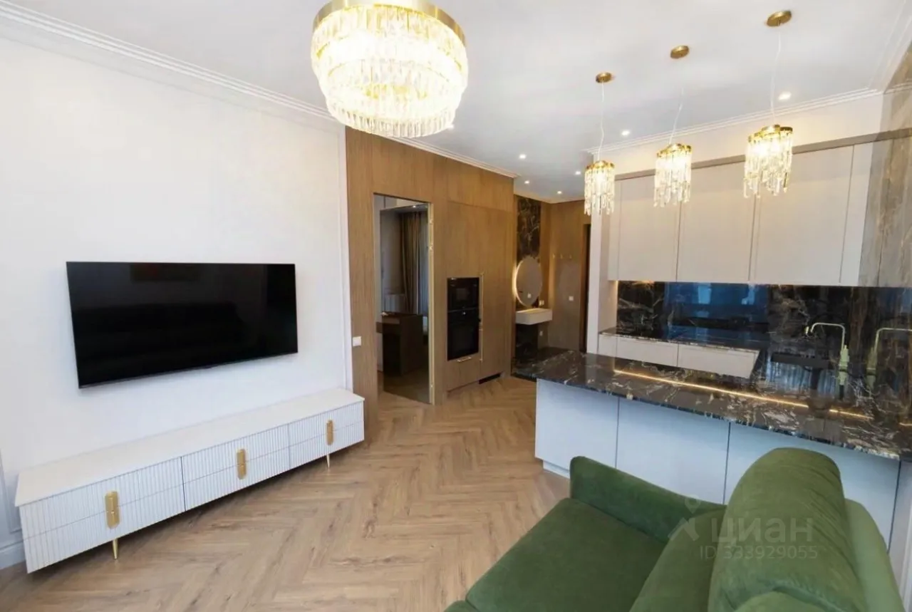 1-комн. квартира, 47 м², 12/35 этаж