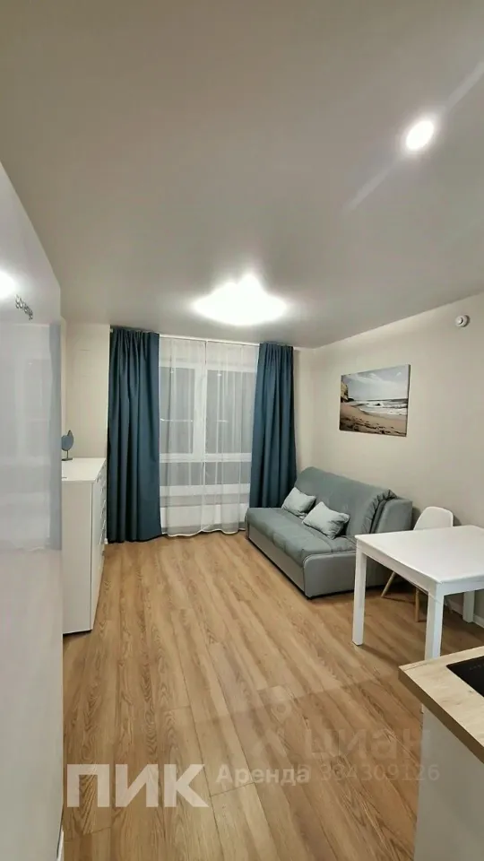Студия, 20 м², 14/33 этаж