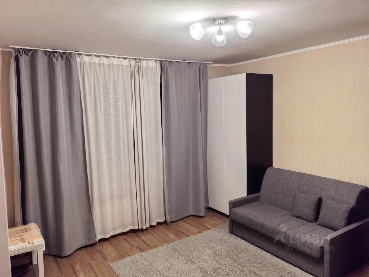 1-комн. квартира, 38,6 м², 12/17 этаж