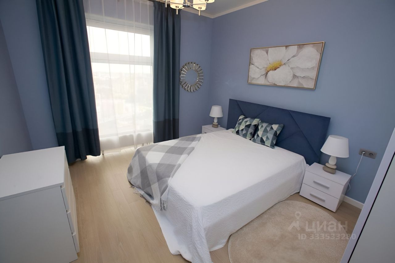 2-комн. квартира, 54,3 м², 21/30 этаж