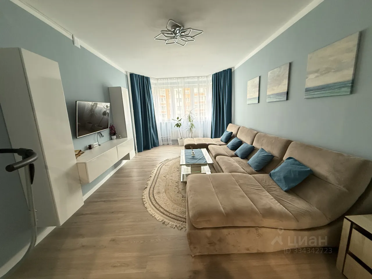 3-комн. квартира, 85 м², 5/17 этаж