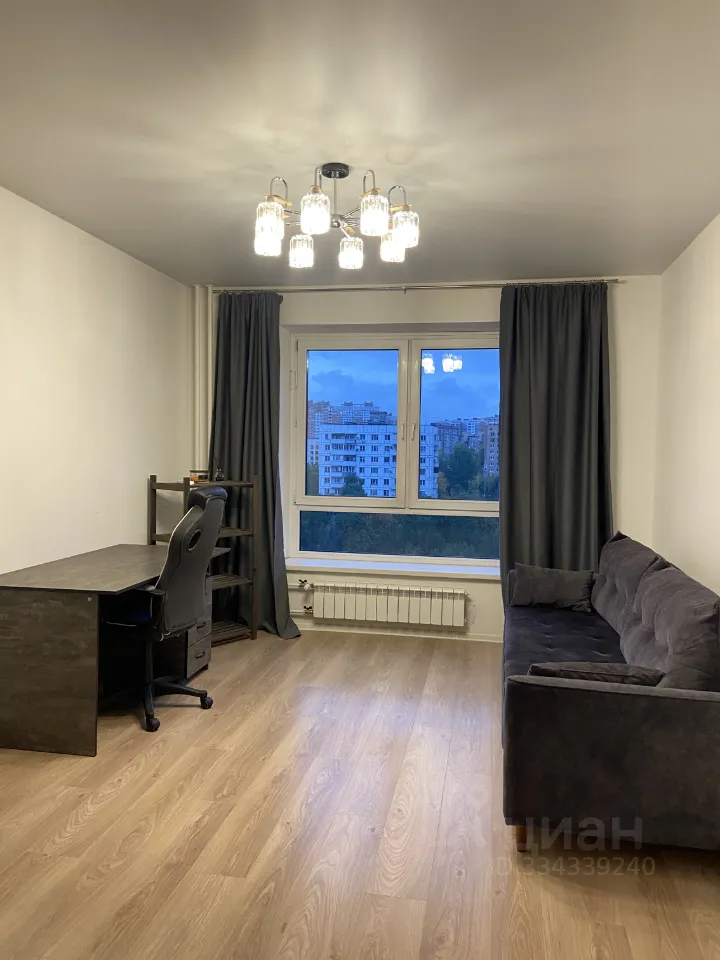1-комн. квартира, 40 м², 8/22 этаж