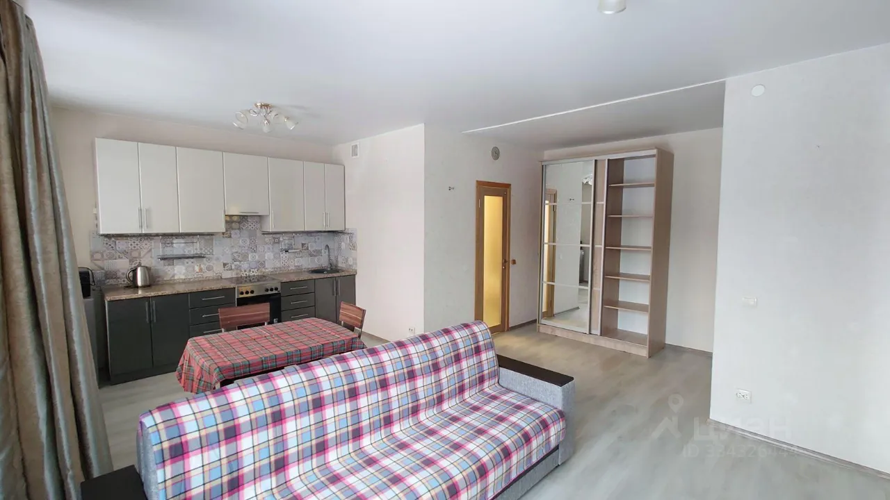 1-комн. квартира, 37,1 м², 2/3 этаж