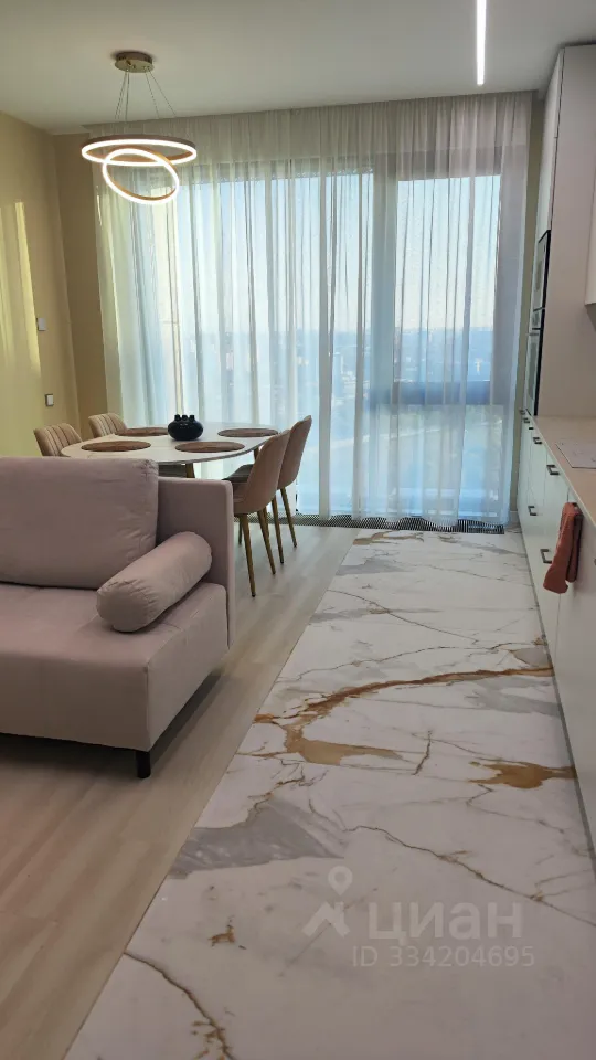 2-комн. квартира, 56,3 м², 26/30 этаж