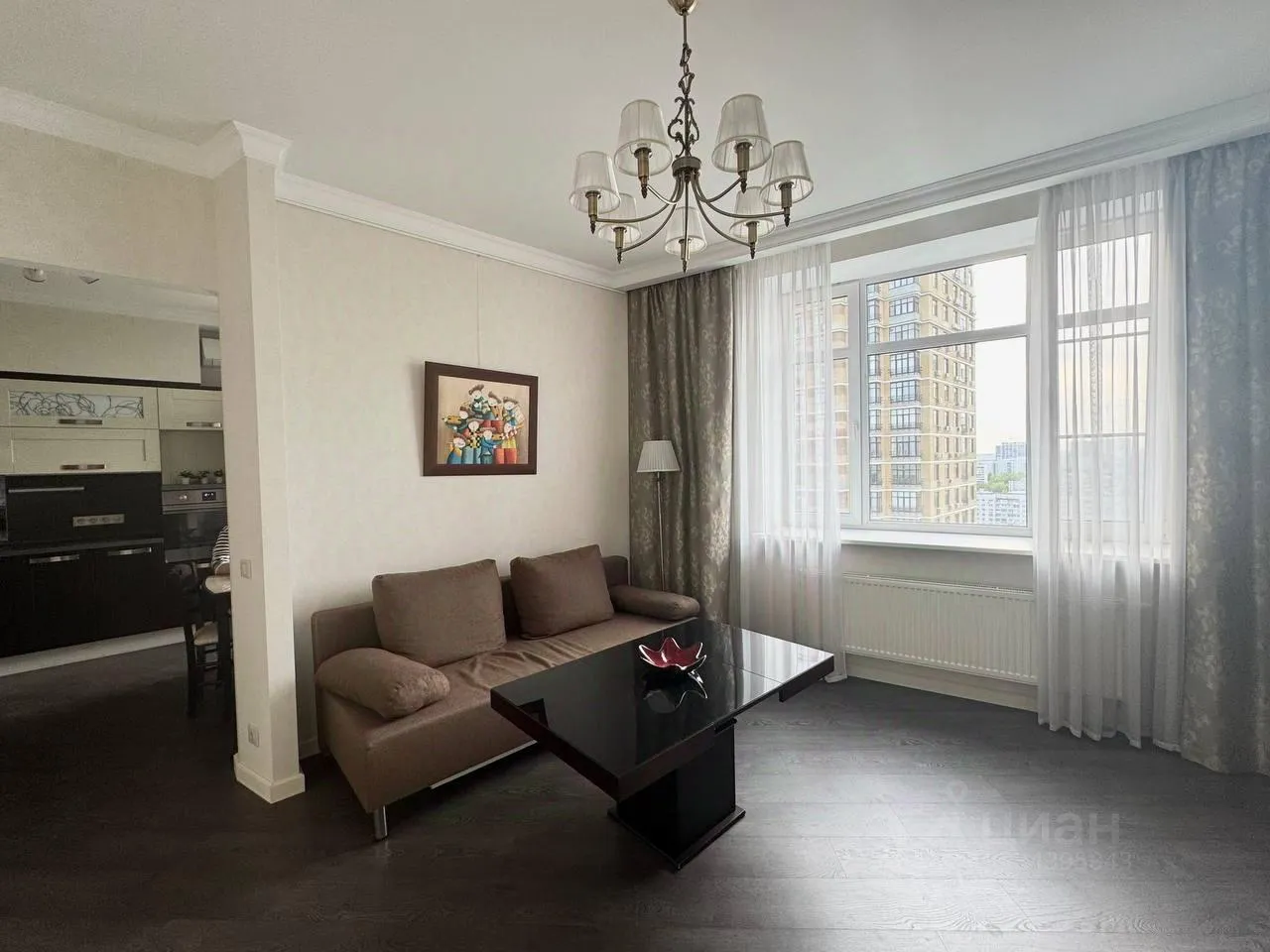 1-комн. квартира, 52,8 м², 21/38 этаж