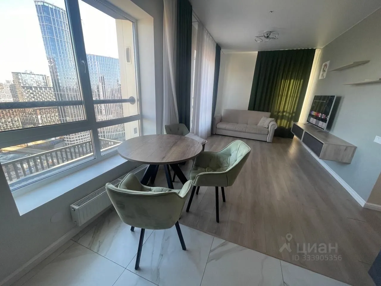 3-комн. квартира, 75 м², 21/24 этаж
