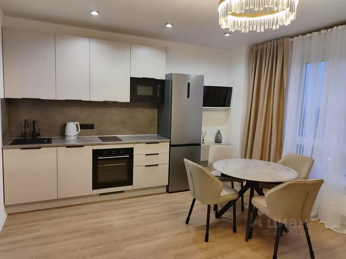 3-комн. квартира, 51,5 м², 16/33 этаж