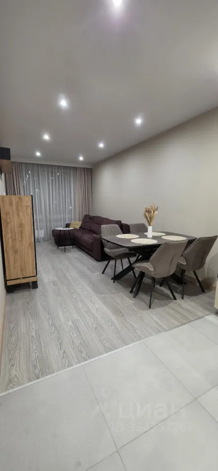 1-комн. квартира, 55,4 м², 18/32 этаж