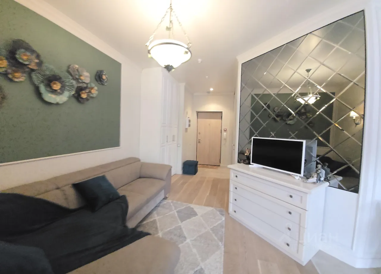 1-комн. квартира, 38,1 м², 3/31 этаж