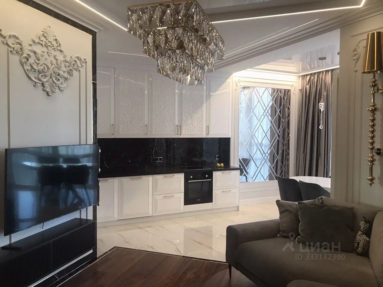 3-комн. квартира, 80 м², 13/23 этаж