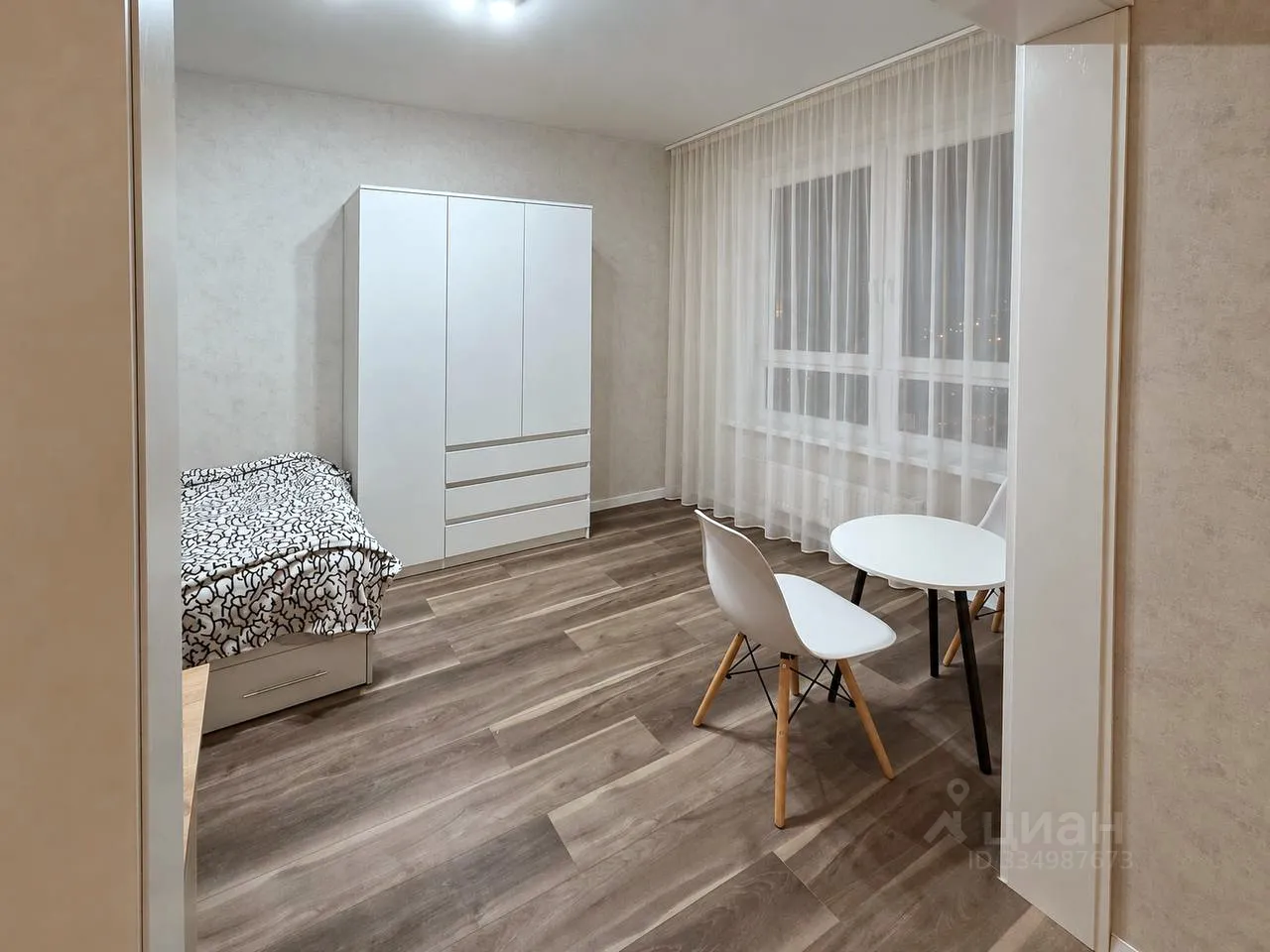 Студия, 28 м², 13/14 этаж