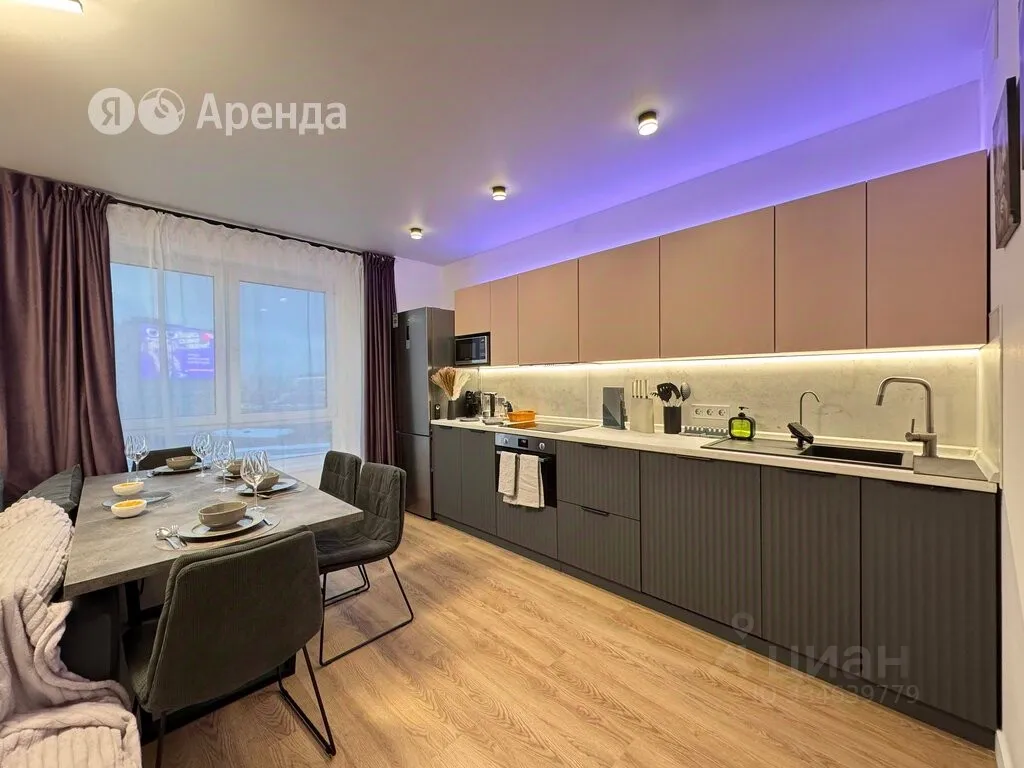 2-комн. квартира, 59 м², 8/28 этаж