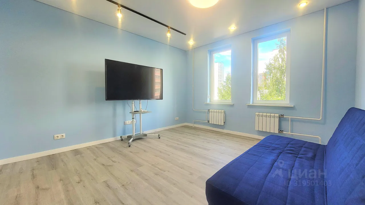 2-комн. квартира, 53,5 м², 3/17 этаж