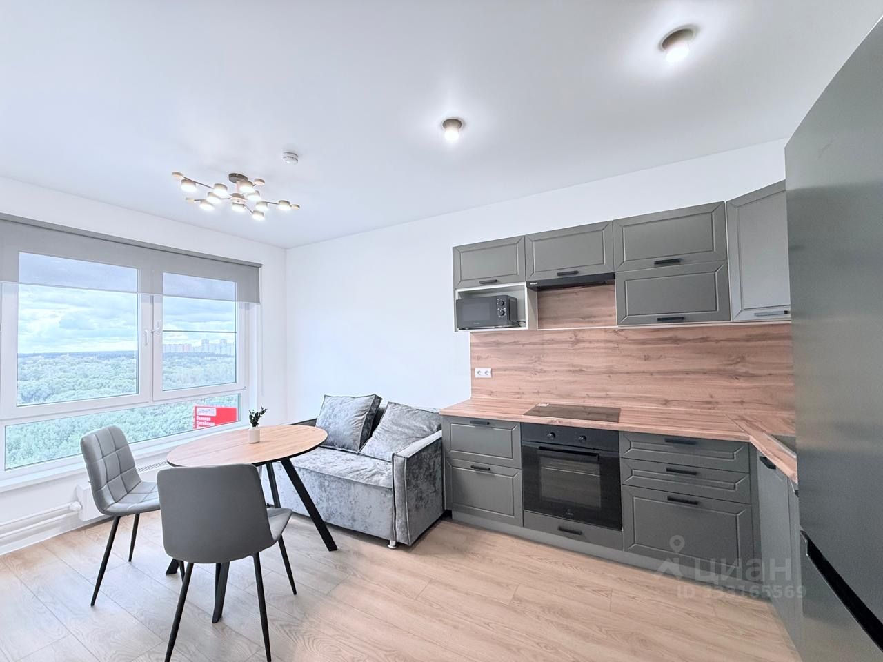 1-комн. квартира, 34,5 м², 12/17 этаж