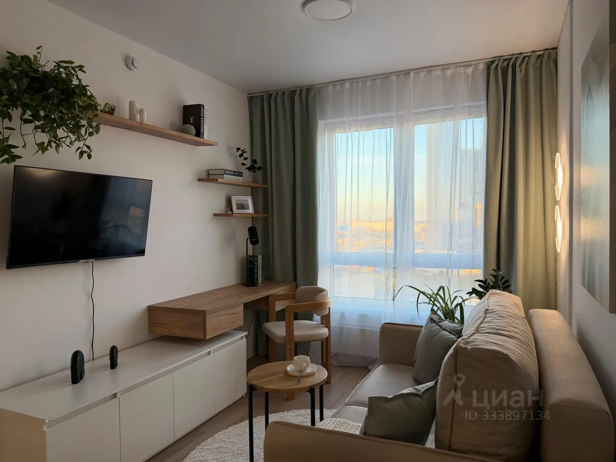 2-комн. квартира, 33 м², 19/33 этаж