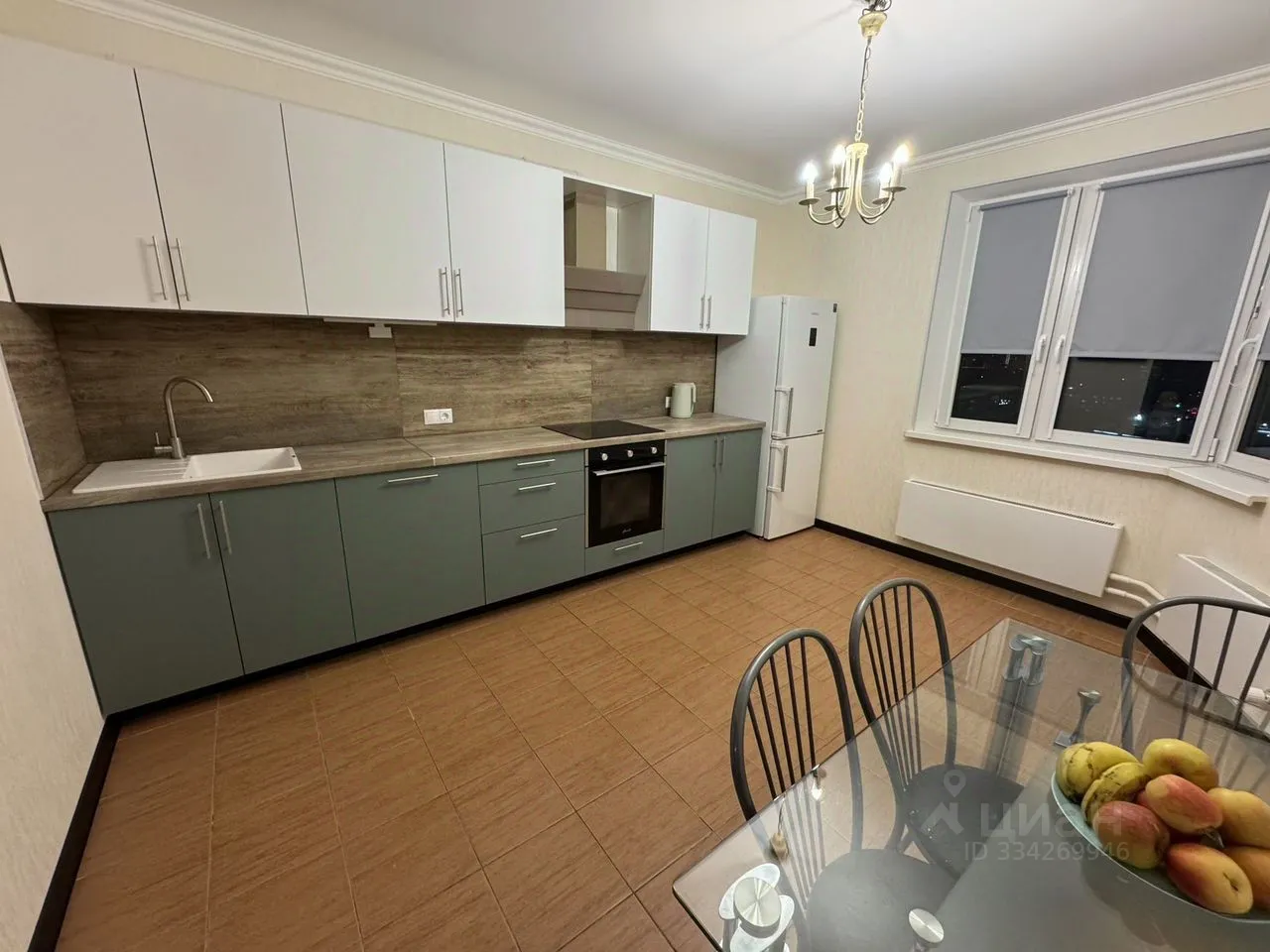 3-комн. квартира, 77 м², 12/25 этаж