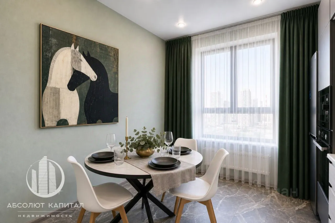 2-комн. квартира, 55,43 м², 17/29 этаж