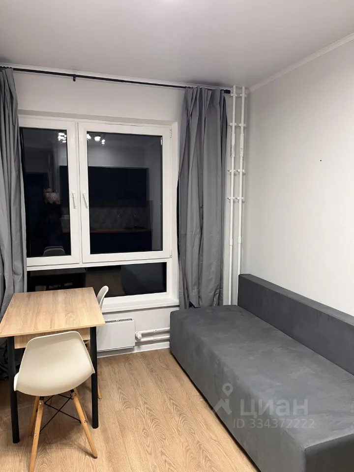 Студия, 20 м², 21/23 этаж