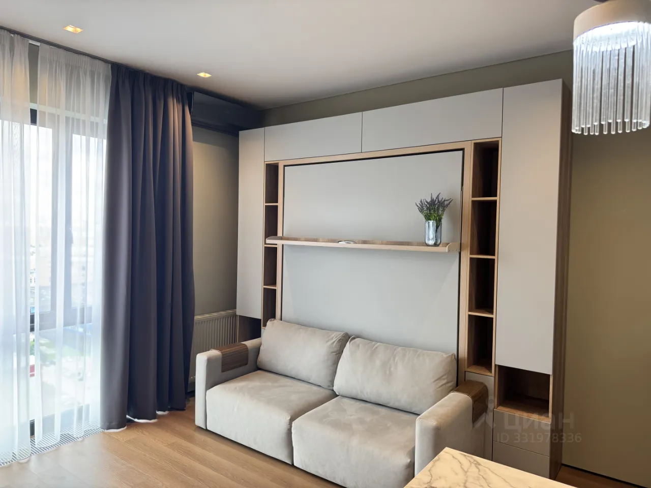 Студия, 27 м², 17/18 этаж