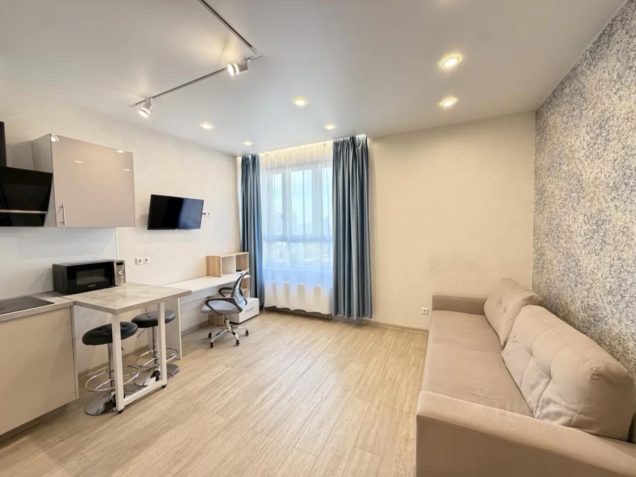 Студия, 25,5 м², 12/20 этаж