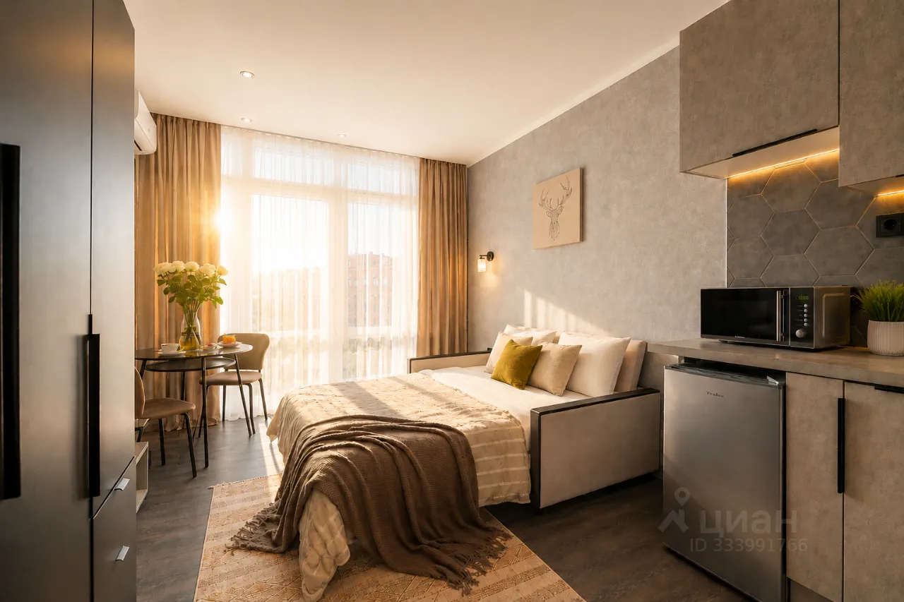 Студия, 19 м², 25/25 этаж
