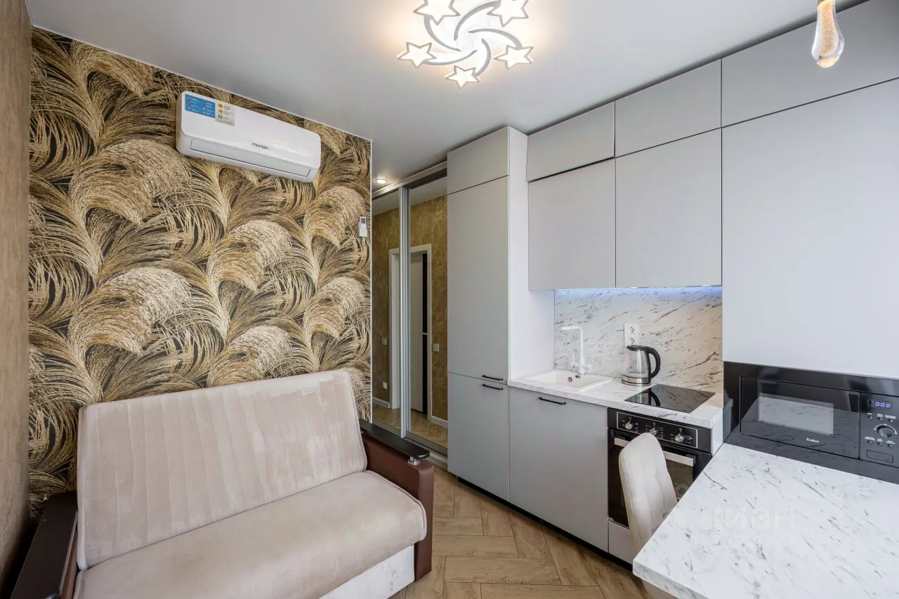 Студия, 20 м², 15/22 этаж