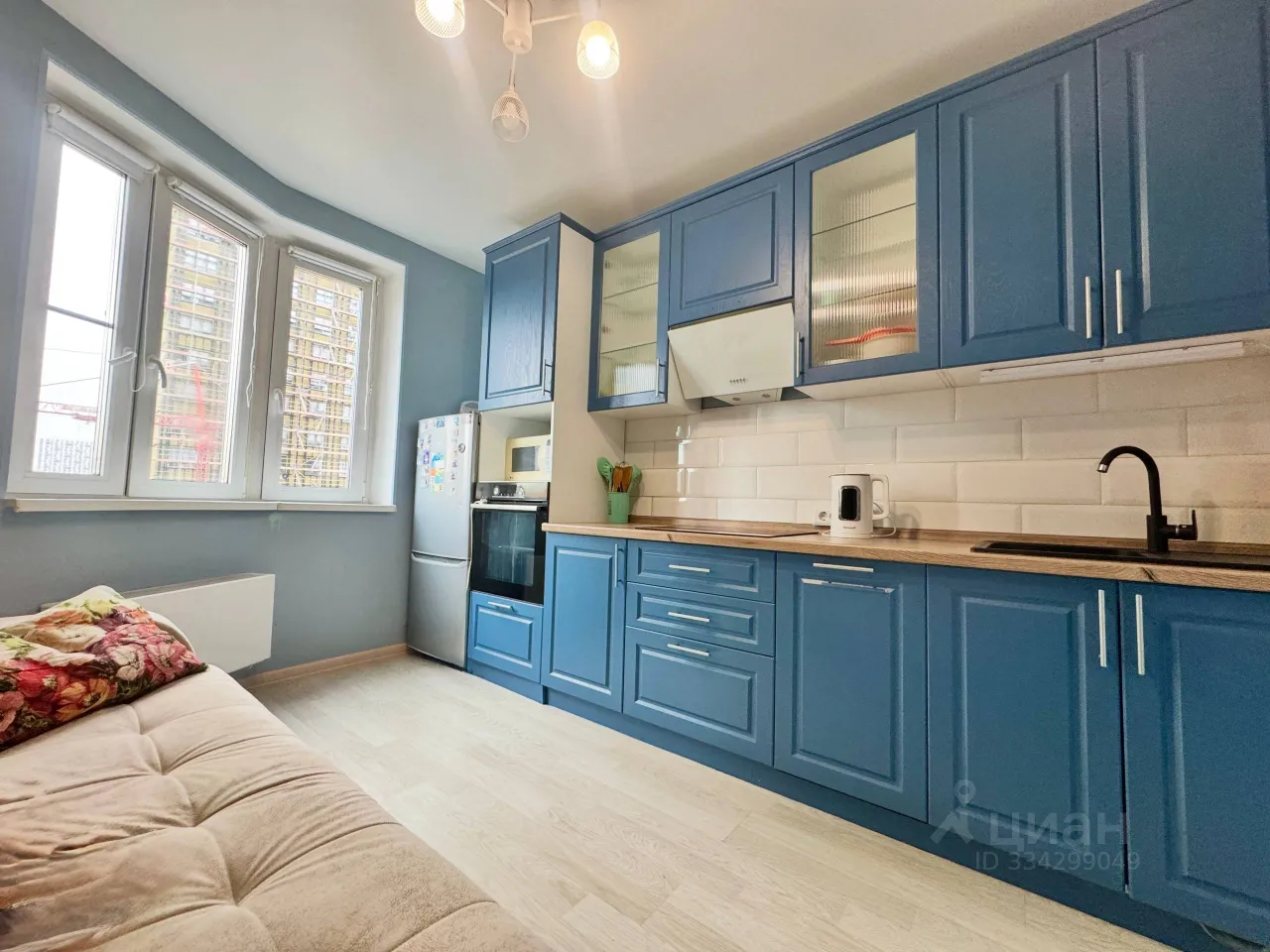 1-комн. квартира, 39,8 м², 6/17 этаж