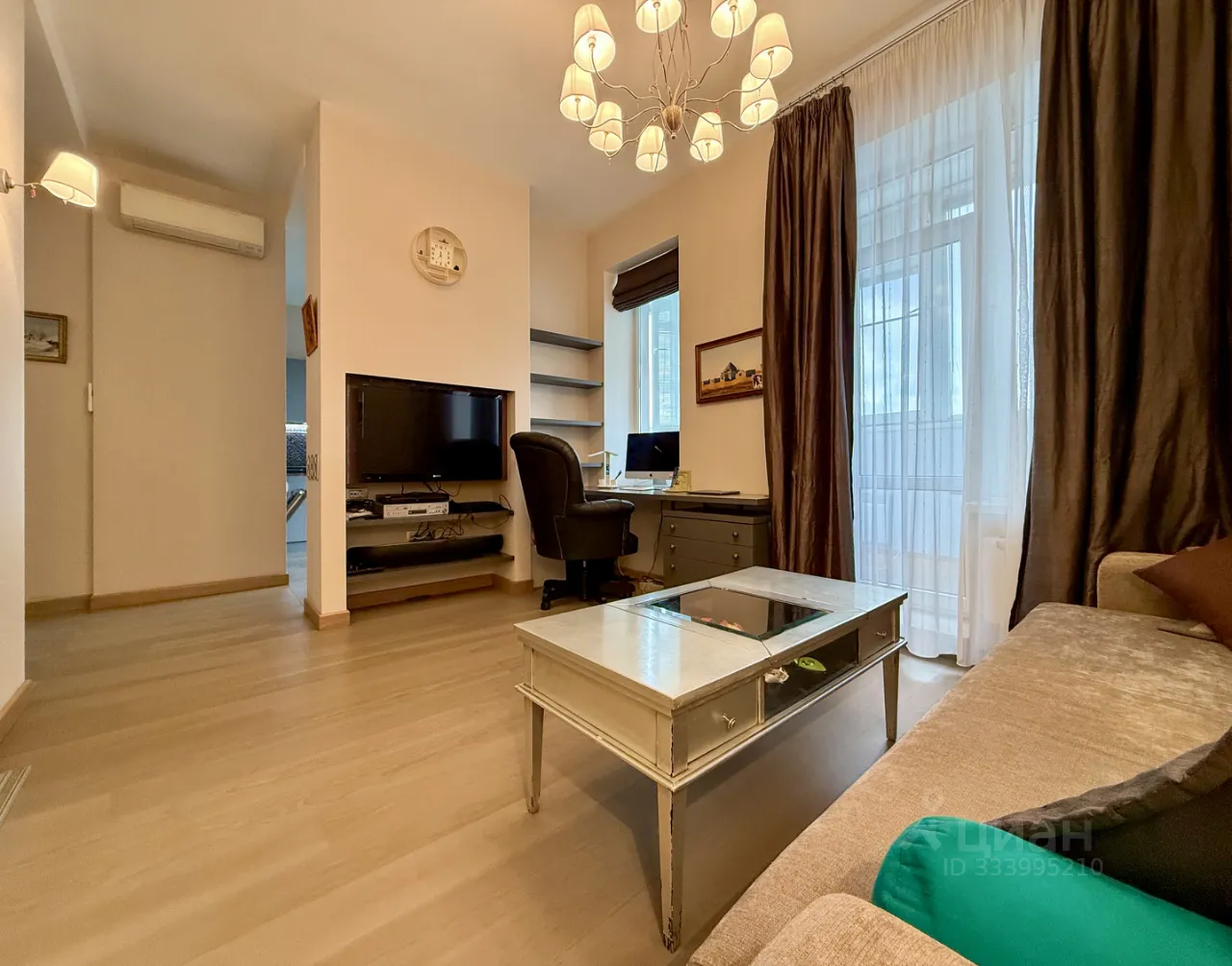 2-комн. квартира, 53,6 м², 15/23 этаж