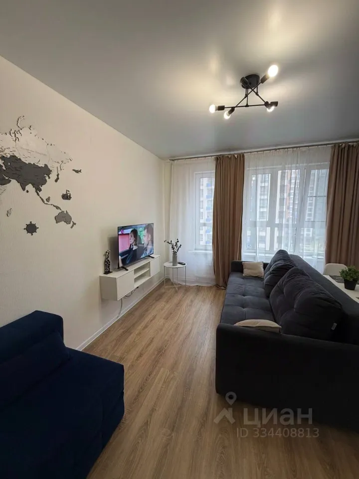 Студия, 28 м², 6/15 этаж