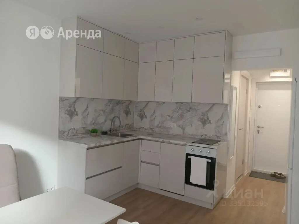 Студия, 19,8 м², 9/16 этаж