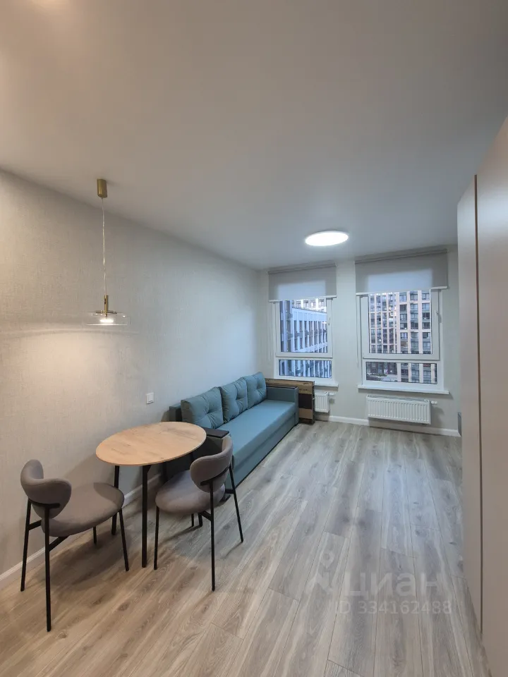 Студия, 23 м², 10/22 этаж