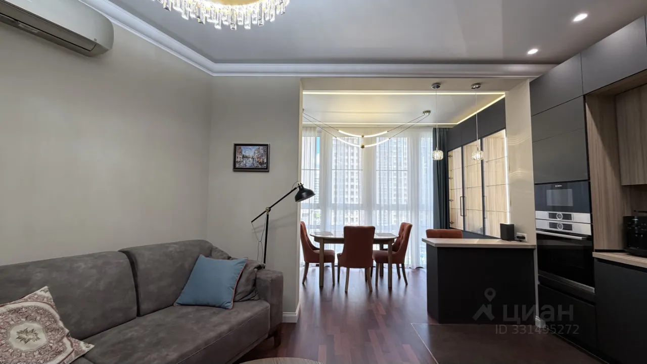 2-комн. квартира, 75,7 м², 8/21 этаж