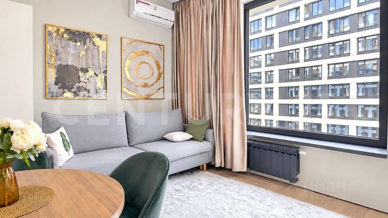 1-комн. квартира, 44 м², 6/13 этаж