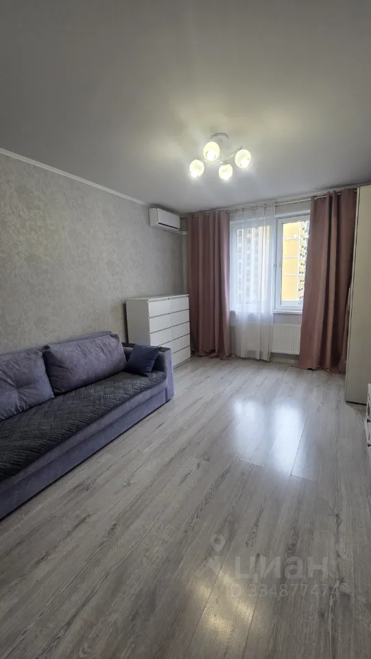 1-комн. квартира, 37 м², 4/22 этаж