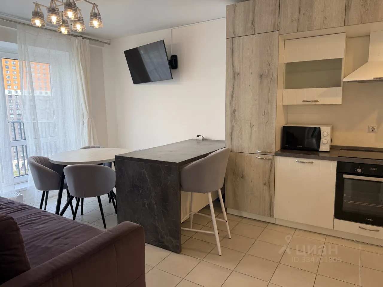 3-комн. квартира, 67 м², 12/14 этаж