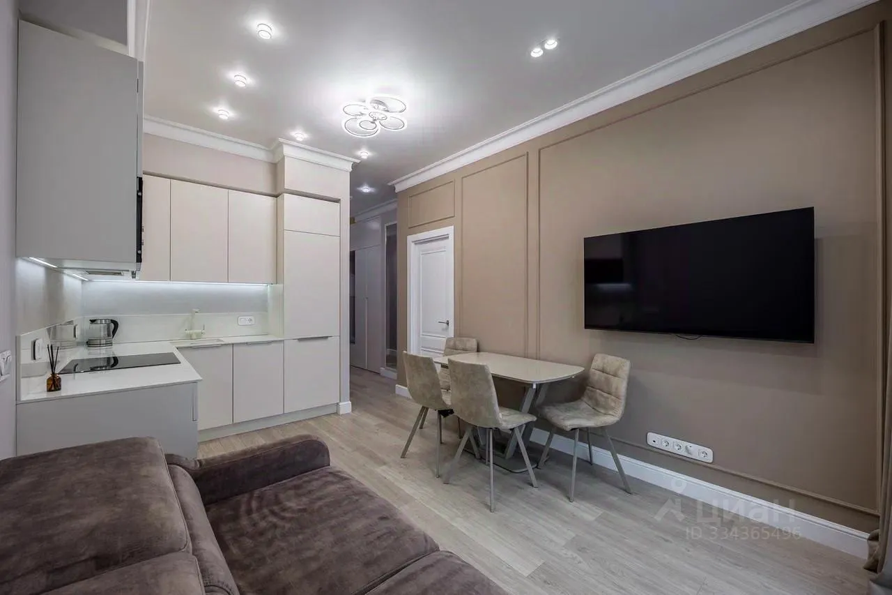 2-комн. квартира, 46 м², 8/44 этаж